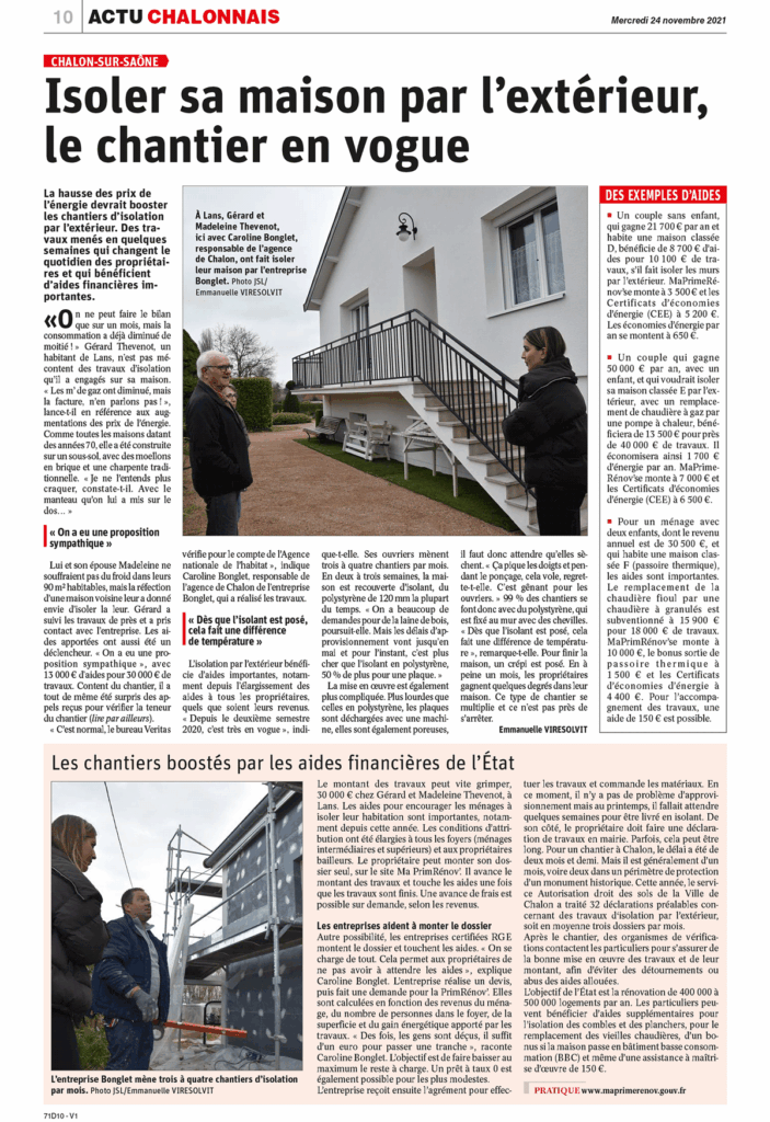 Isoler sa maison par l’extérieur, le chantier en vogue 8 article nov