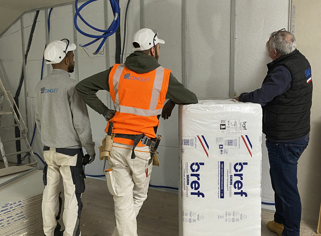 Bonglet installe un isolant écoresponsable, une 1ere en France pleine d'innovation 3 bonglet isolant eco responsable bref Semin