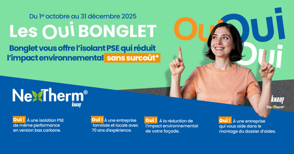 Dévouvrez NEXTherm® l’isolant qui protège votre maison… et la planète 6 les oui bonglet article